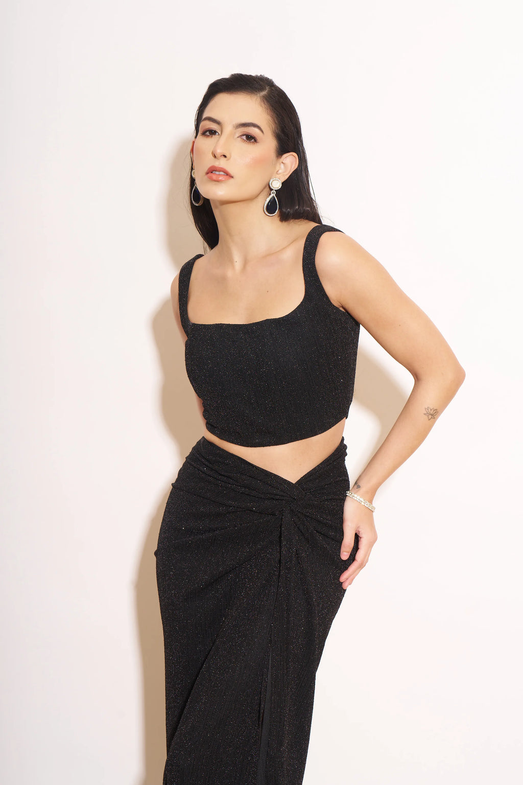 Luminous Knotted Skirt