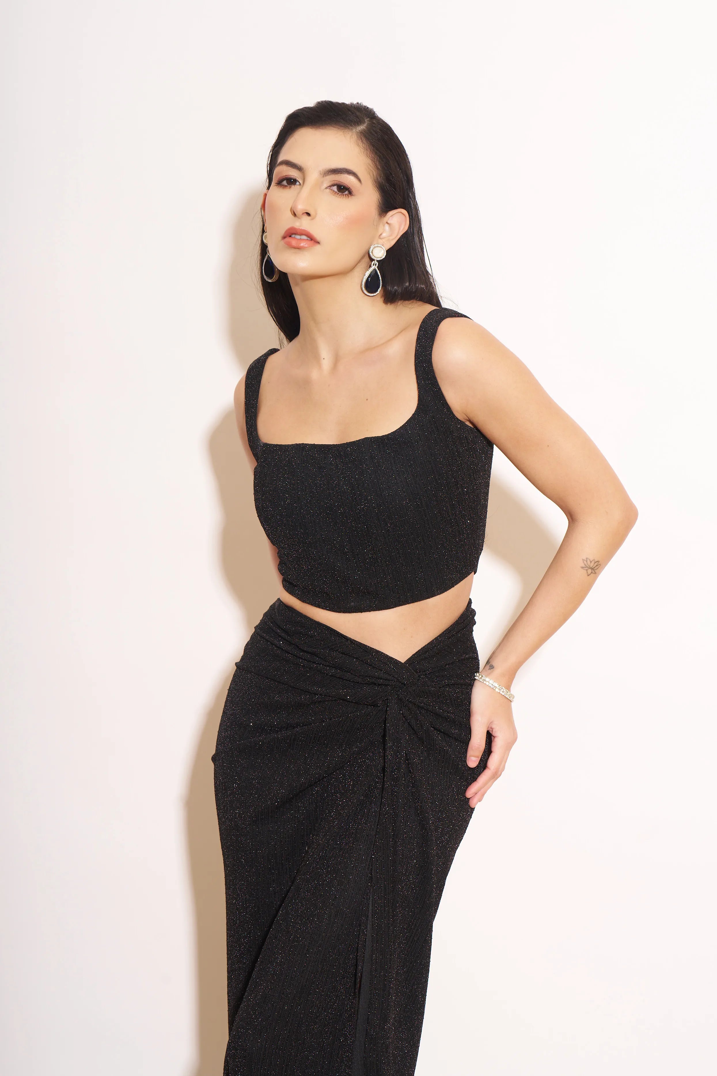 Luminous Knotted Skirt
