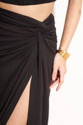 Raven Knotted Skirt