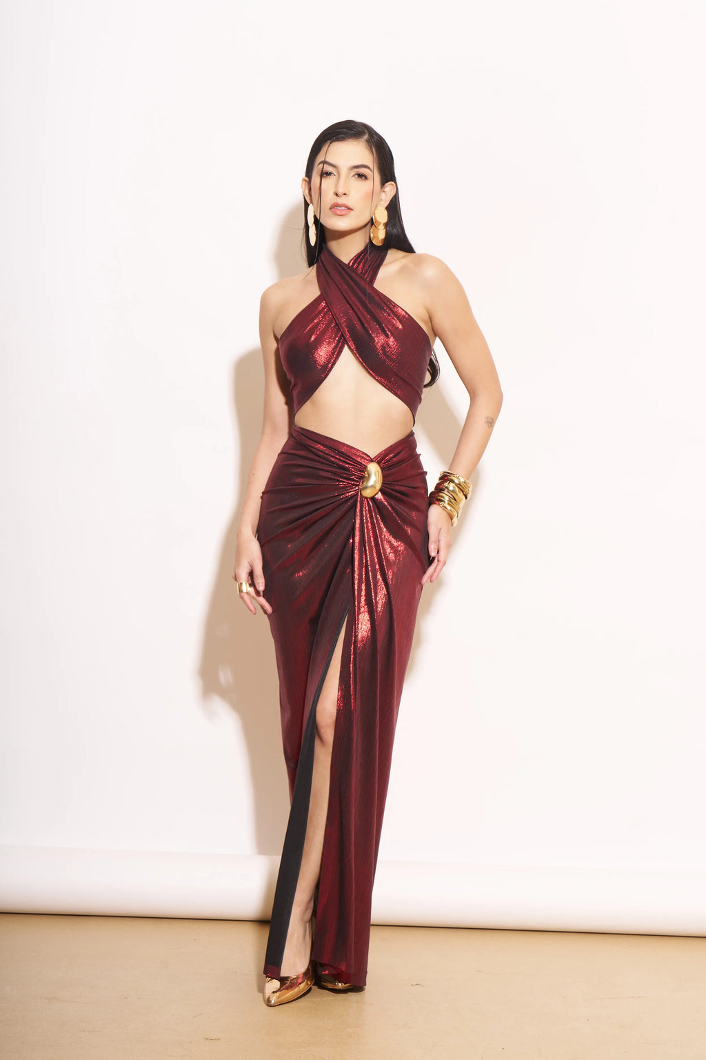 Scarlet Tie-up Co-ord Set