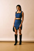 Mosaic Denim Co-ord Set