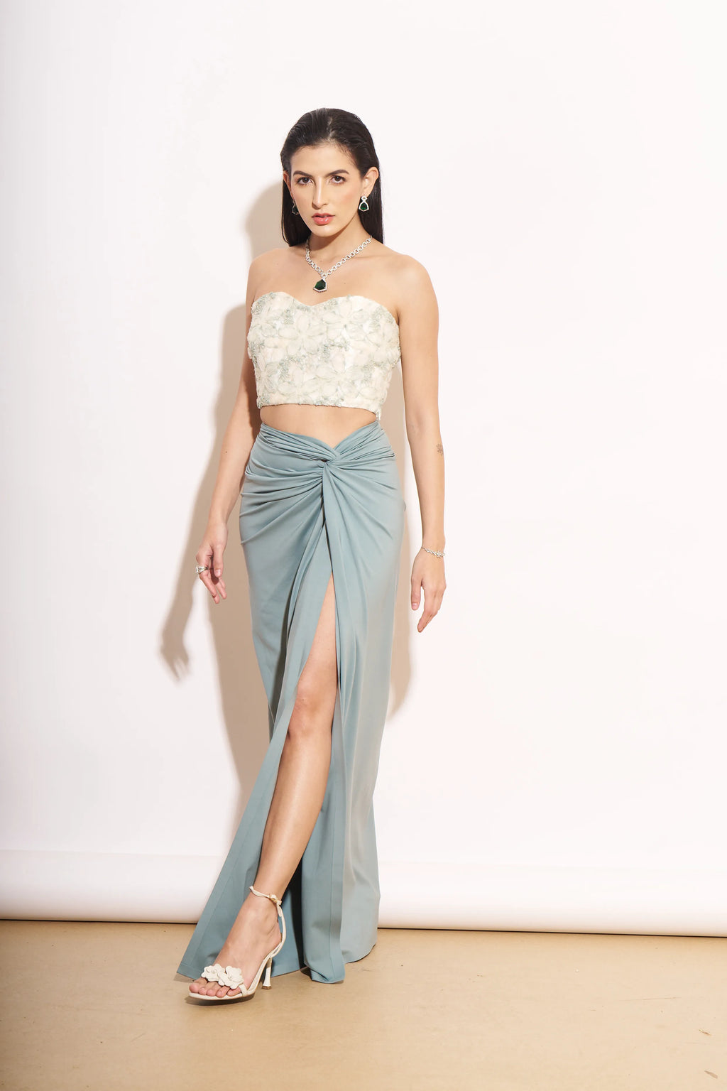 Lumière Knotted Skirt