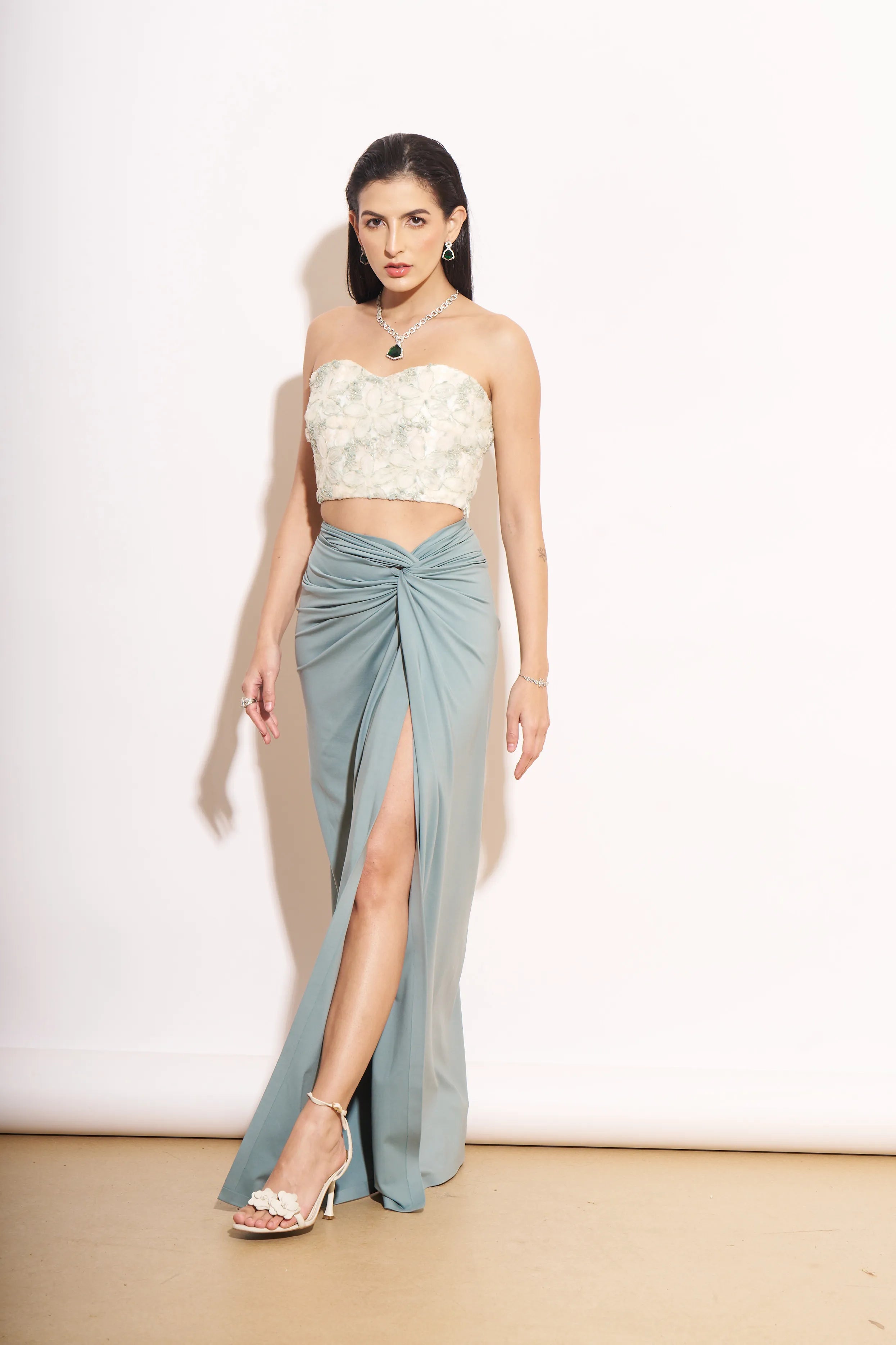 Lumière Knotted Skirt