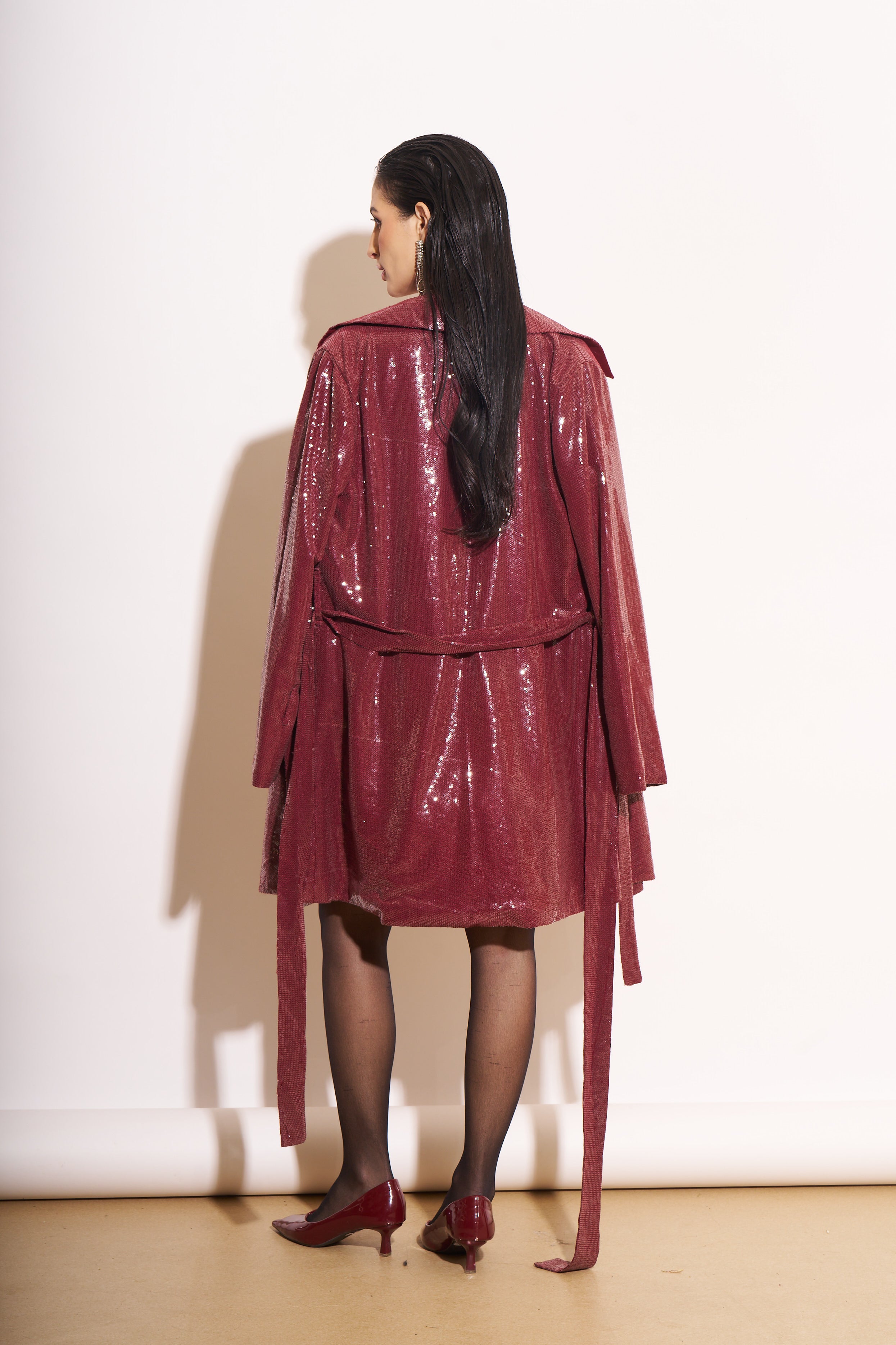 Scarlet Sequins Jacket