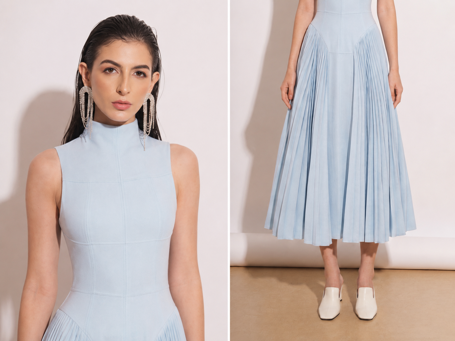Elan Pleated Muse Dress