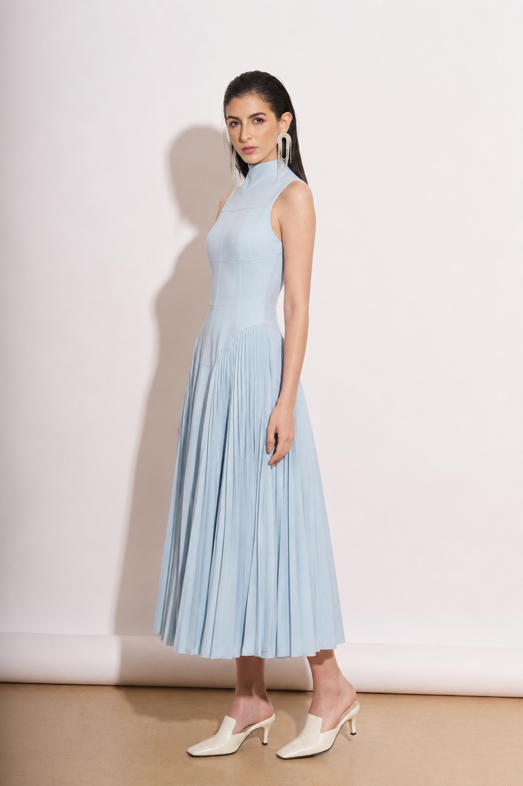 Elan Pleated Muse Dress