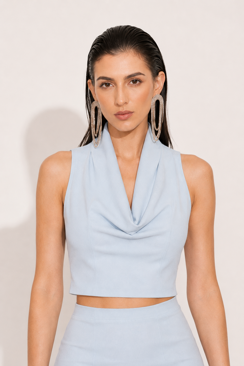 Aurea Drape Cowl Top